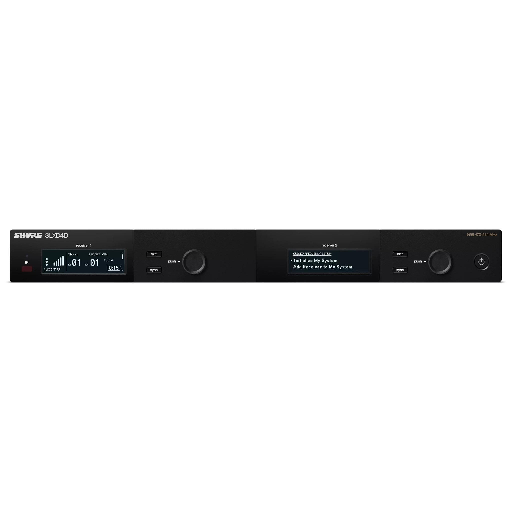 Shure SLXD4DE-G59 Doppelempfänger