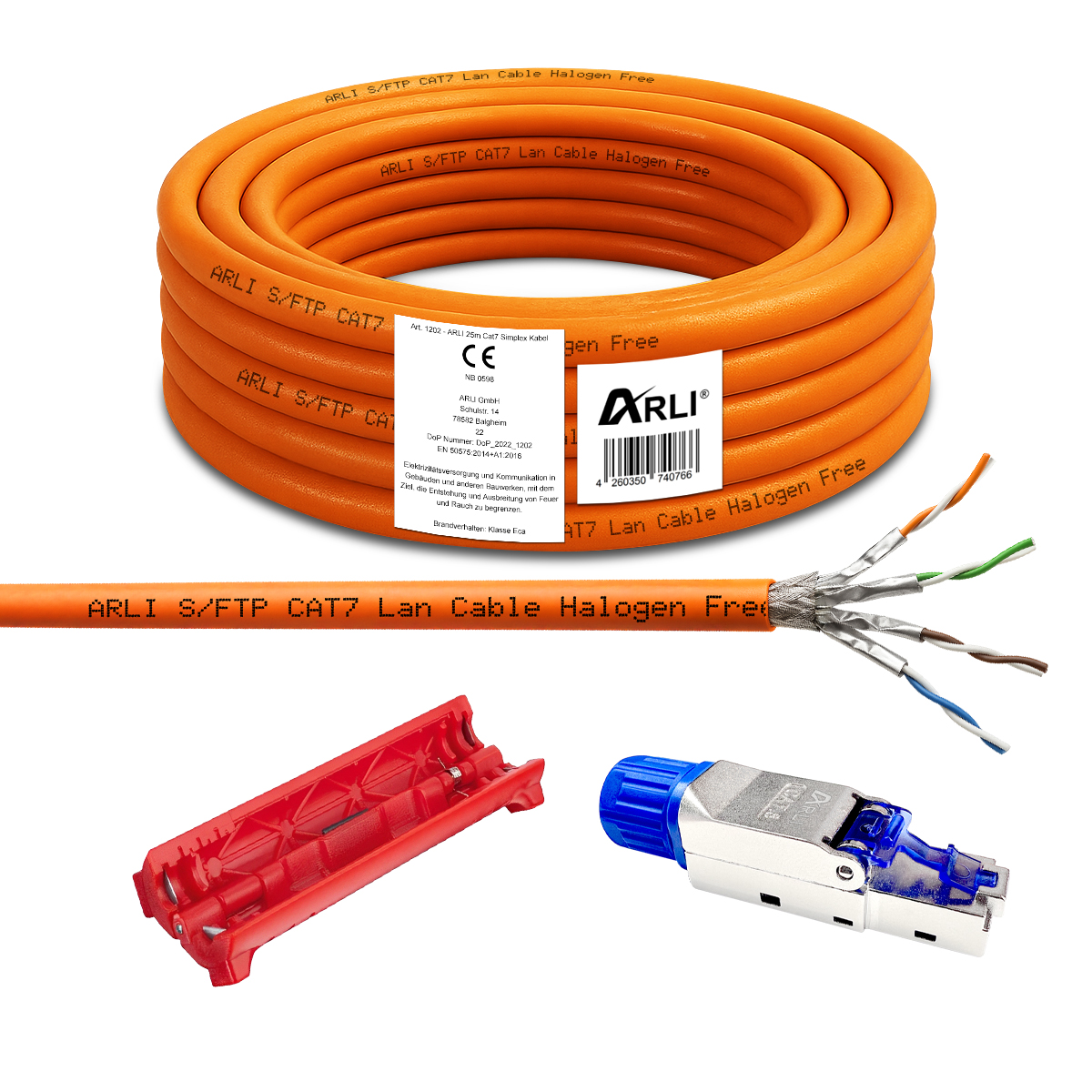 CAT Kabel 2,5m