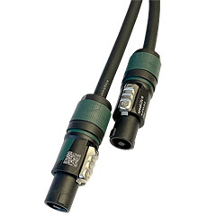 Speakon Adapter 2x NL2 auf 1x NL4