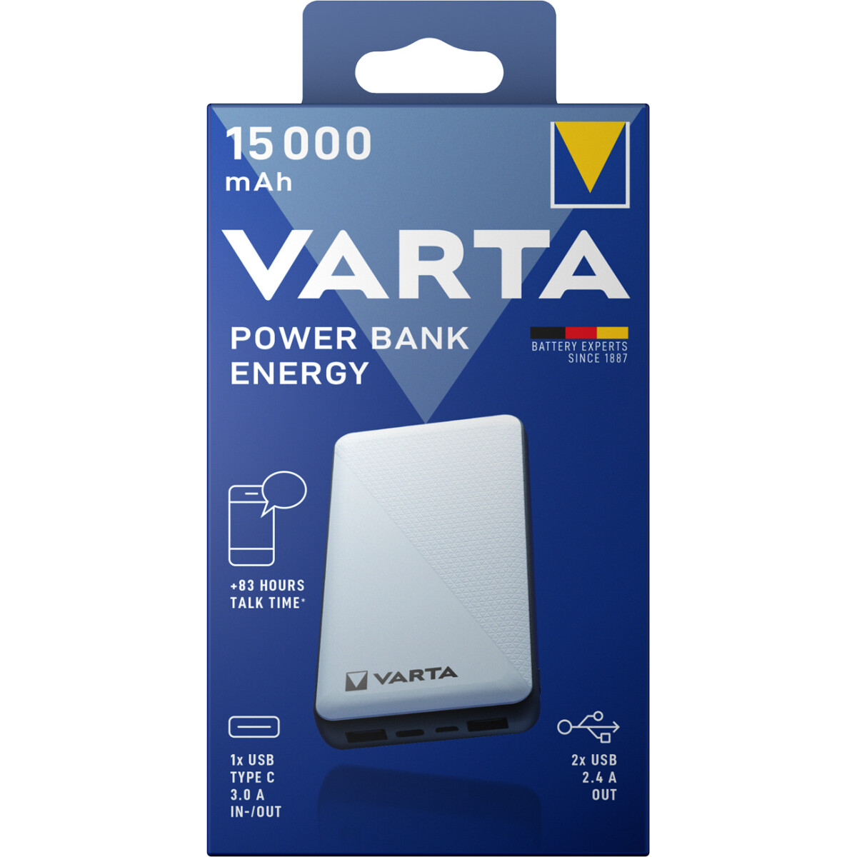 Varta Powerbank 15000 mAh